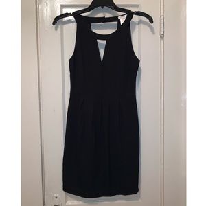 Beautiful Black Short Dress with Keyhole